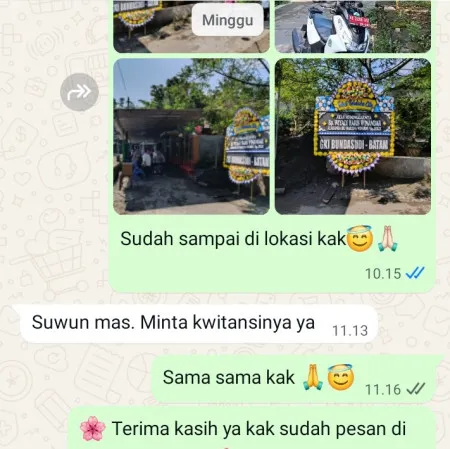 Pengiriman Papan Bunga Duka Kamal Muara
