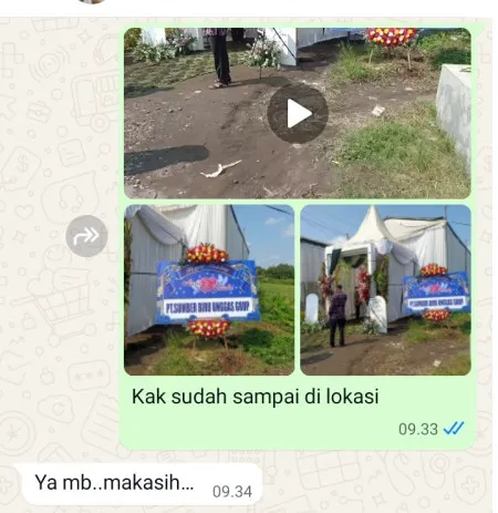 Pengiriman Karangan Bunga Kamal Muara