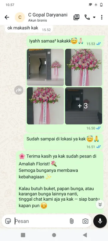 Pengiriman Karangan Bunga Kamal Muara