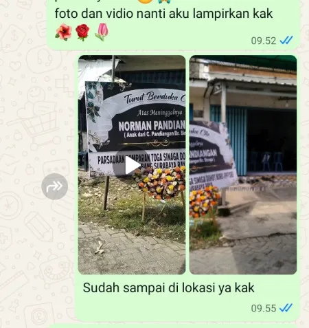 Pengiriman Karangan Bunga Kamal Muara