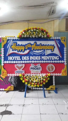 Papan Bunga di Kamal Muara
